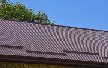 typical Machynlleth corrugated roof uses